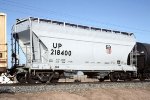 Union Pacific 2 bay covered hopper #218400. Ex Rock Island.